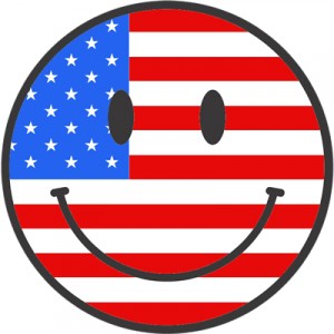 smiley face patriot