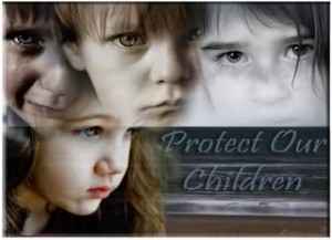 "Protect Our Children" poster