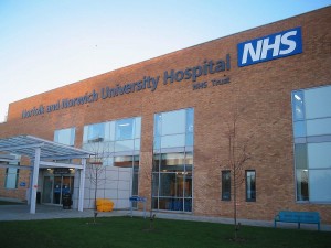 NHS-run hospital in the UK