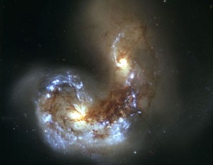 galaxies merging