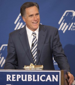 Mitt Romney on campaign trail