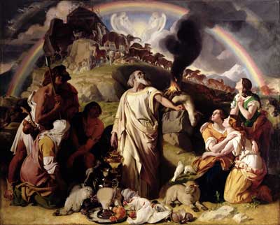 The Covenant Of God Noah And Family