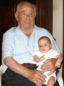 100+-year-old-man holding infant on his lap