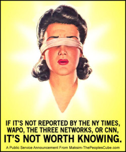 blindfolded liberal sign