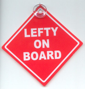 lefty on board