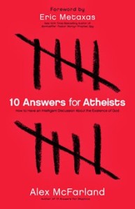 Cover to book "10 Answers for Atheists"