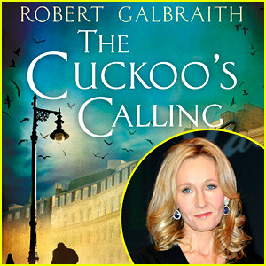 cover of The Cuckoo's Calling, with Rowling inset