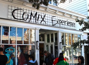 Comix Experience storefront