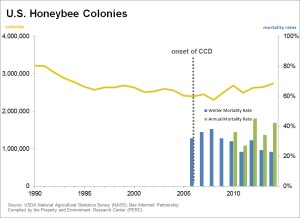 US honeybee colonies